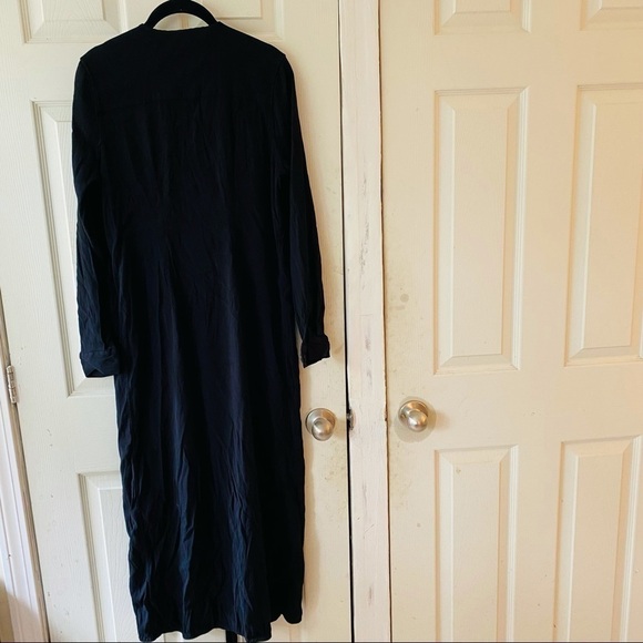 Universal Standard Rivers Wrap Dress Black Long Sleeve size 3XS US 2/4 Small - Picture 4 of 9